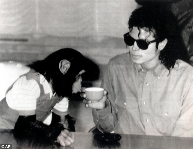 MJ with Bubbles