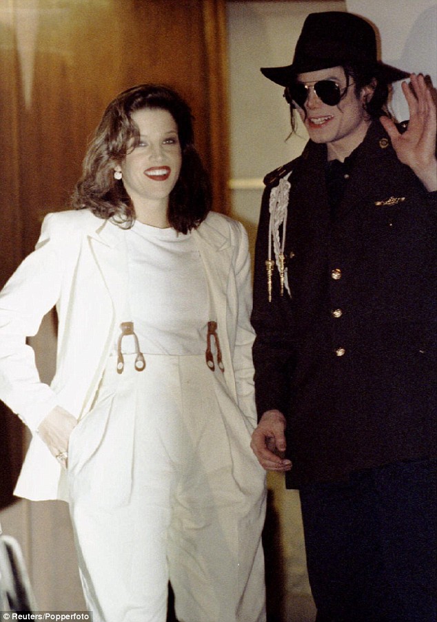 MJ with ex wife